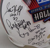 NFL Hall of Famers Multi-Signed (23) Full Size Replica Football Helmet 213072
