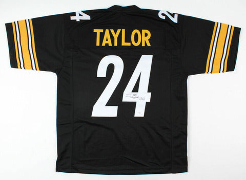 Ike Taylor Signed Pittsburgh Steelers Jersey (JSA COA) 2xSuper Bowl Champ / D.B