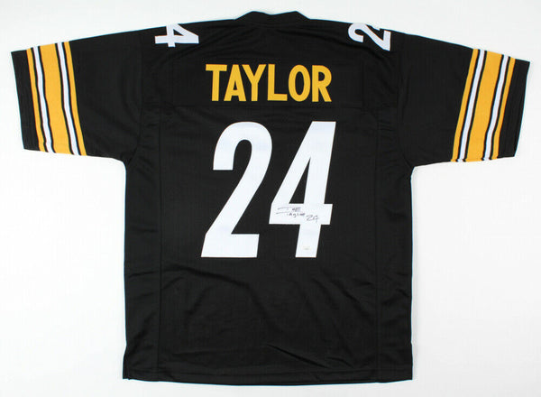 Ike Taylor Signed Pittsburgh Steelers Jersey (JSA COA) 2xSuper Bowl Champ / D.B