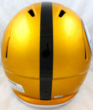 Najee Harris Autographed Pittsburgh Steelers F/S Flash Speed Helmet-Fanatics