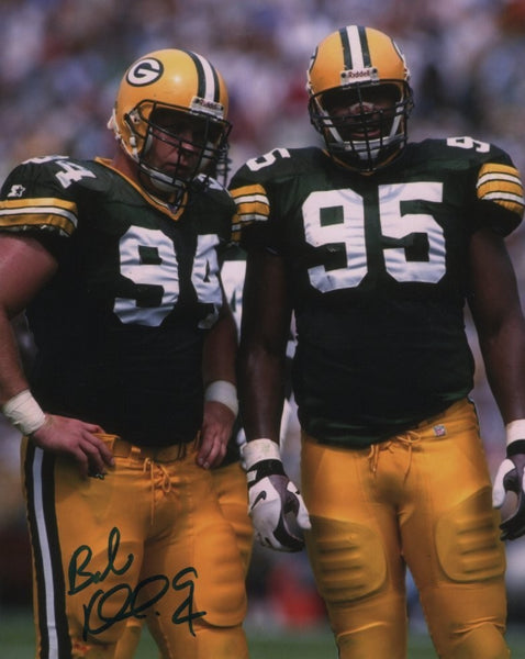 Packers Super Bowl XXXI Champ BOB KUBERSKI Signed 8x10 Photo #1 AUTO