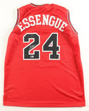 Noa Essengue Signed Bulls Jersey (Beckett) Chicago 2025 1st Rnd Pck/ #12 Overall
