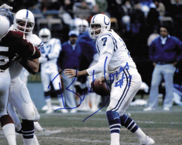 Bert Jones Autographed Signed 8x10 Photo Indianapolis Colts SKU #247416