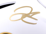 Derek Carr Autographed Saints F/S Lunar Speed Flex Helmet-Beckett W Hologram