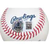 David Ortiz Autographed Boston Red Sox OML Baseball Our F'n City Beckett 50927