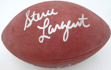 Jerry Rice & Steve Largent Autographed NFL Leather Football Beckett QR #BS30338