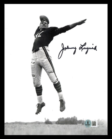 Johnny Lujack Autographed Signed 8x10 Photo Notre Dame Beckett QR #BS12862