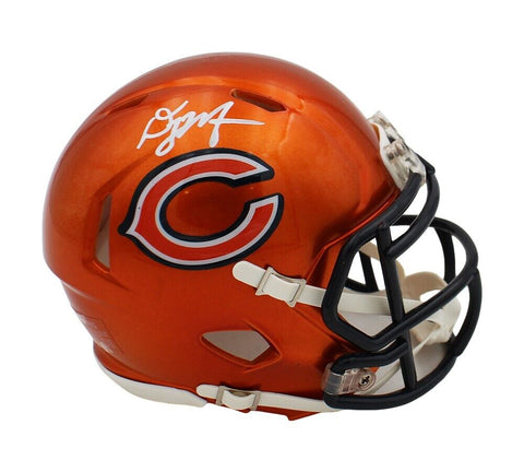 DJ Moore Signed Chicago Bears Speed Flash NFL Mini Helmet