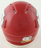 Leo Chenal Signed Kansas City Chiefs Speed Mini Helmet (Beckett) 2022 2nd Rnd Pk