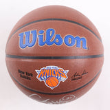 Charlie Ward Signed Knicks Logo NBA Basketball Inscribed "Go Knicks!" (Schwartz)