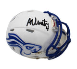 Adam Vinatieri Signed South Dakota Jackrabbits Speed NFL Mini Helmet