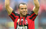 Cafu Signed AC Milan Jersey (Beckett) 2xFIFA World Cup Champion/ Brazil Ntl Team