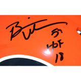 Brian Urlacher Signed Chicago Bears 22 Alt Pro Helmet HOF Beckett 42845