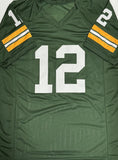 LYNN DICKEY Signed Custom Replica Green Jersey AUTO w/ 3 Scripts - BAS