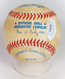 Fred Lynn Autographed Official American League Baseball James Spence COA