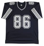 Luke Schoonmaker Authentic Signed Navy Pro Style Jersey BAS Witnessed