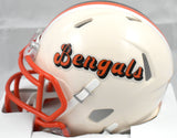 Chad Johnson Autographed Cincinnati Bengals Retro Speed Mini Helmet - Beckett