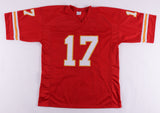 Steve DeBerg Signed Kansas City Chiefs Jersey (RSA Holo) over 34,000 Passing Yds