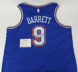 R J Barrett Signed New York Knicks Nike NBA Swingman Jersey (Fanatics) NY Guard