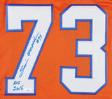Simon Fletcher Signed Denver Broncos Jersey Inscribed "ROF 2016"(JSA) All Pro LB