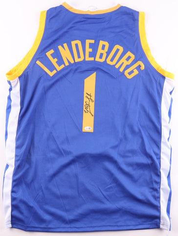 Yaxel Lendeborg Signed Golden State Warriors Jersey (JSA) 2026 1st Round Pick
