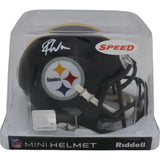 Roman Wilson Autographed/Signed Pittsburgh Steelers Mini Helmet Beckett 48416
