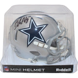 Brandon Aubrey Autographed Dallas Cowboys Mini Helmet Beckett 43111