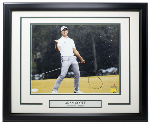Adam Scott Signed Framed PGA 11x14 Golf Photo JSA