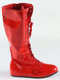 Ric Flair Signed Red Wrestling Boot (PSA) WWE 16xWorld Champion / N.W.A. HOF