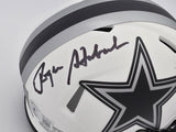 Roger Staubach Autographed Cowboys Lunar Eclipse Mini Helmet Beckett WK18256