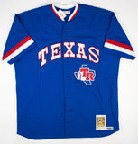 Buddy Bell Signed Texas Rangers Mitchell & Ness 1983 Cooperstown Jersey /Beckett