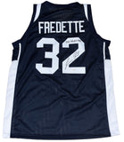 JIMMER FREDETTE AUTOGRAPHED BYU COUGARS #32 NAVY JERSEY W/ 2011 NCAA POY