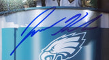 Jason Kelce Signed Framed 8x10 Eagles Super Bowl 52 Parade Speech PSA ITP