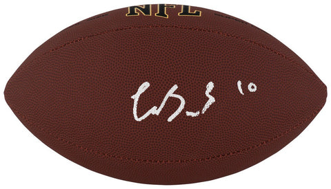 Luther Burden III Signed Wilson NFL Super Grip Full Size Football (SCHWARTZ COA)