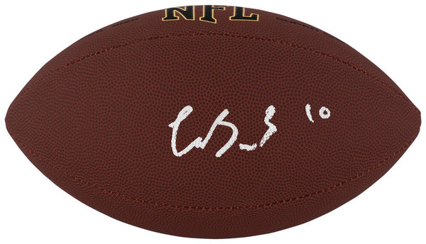Luther Burden III Signed Wilson NFL Super Grip Full Size Football (SCHWARTZ COA)