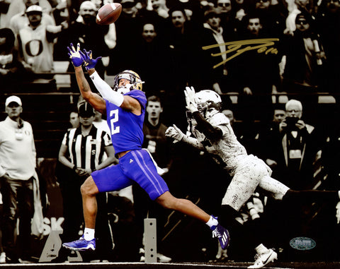 JA'LYNN POLK AUTOGRAPHED 8X10 PHOTO WASHINGTON VS. OREGON MCS HOLO 222061