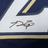Autographed/Signed Prince Fielder Milwaukee Navy Baseball Jersey JSA COA