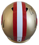 49ers Joe Montana Authentic Signed 64-95 TB Full Size Speed Rep Helmet Fanatics