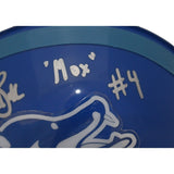 James Van Der Beek Autographed Varsity Blues Coyotes Mini Helmet Beckett 46792