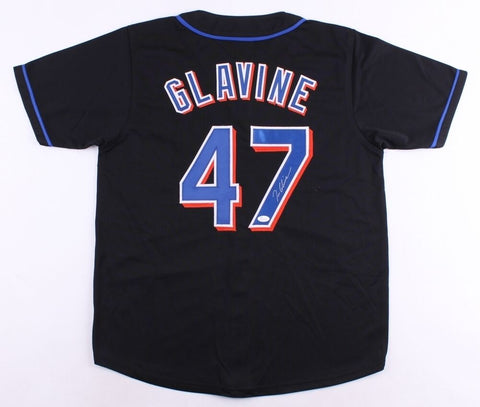 Tom Glavine Signed New York Mets Jersey (JSA COA) Won his 300th Game as a Met