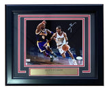 Allen Iverson Signed Framed 8x10 Philadelphia 76ers vs Kobe Bryant Photo JSA ITP