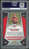 2017 Panini Prizm Disco #269 Patrick Mahomes RC Rookie PSA/DNA Auto GEM MINT 10