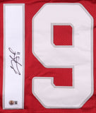 Carson Beck Signed Arizona Cardinals Jersey (Beckett) 2xCFP National Champion QB