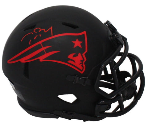 Tom Brady Autographed New England Patriots Eclipse Speed Mini Helmet Fanatics