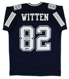 Jason Witten Authentic Signed Navy Blue Pro Style Jersey BAS Witnessed