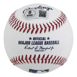 Yankees Goose Gossage "5x Insc Career Stat" Signed Oml Baseball BAS Witnessed