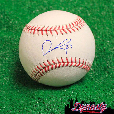 Darick Hall Philadelphia Phillies Autographed Signed Major League Baseball JSA