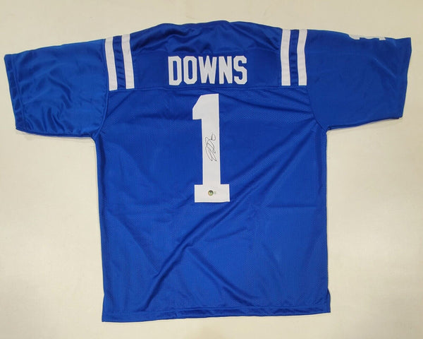 JOSH DOWNS SIGNED AUTOGRAPHED PRO STYLE CUSTOM XL JERSEY BECKETT QR