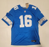 JARED GOFF SIGNED DETROIT LIONS NIKE AUTHENTIC SCREENPRINT JERSEY FANATICS QR