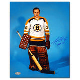 Gerry Cheevers Signed Bruins Full-Size Goalie Mask "HOF 85" (Schwartz COA)